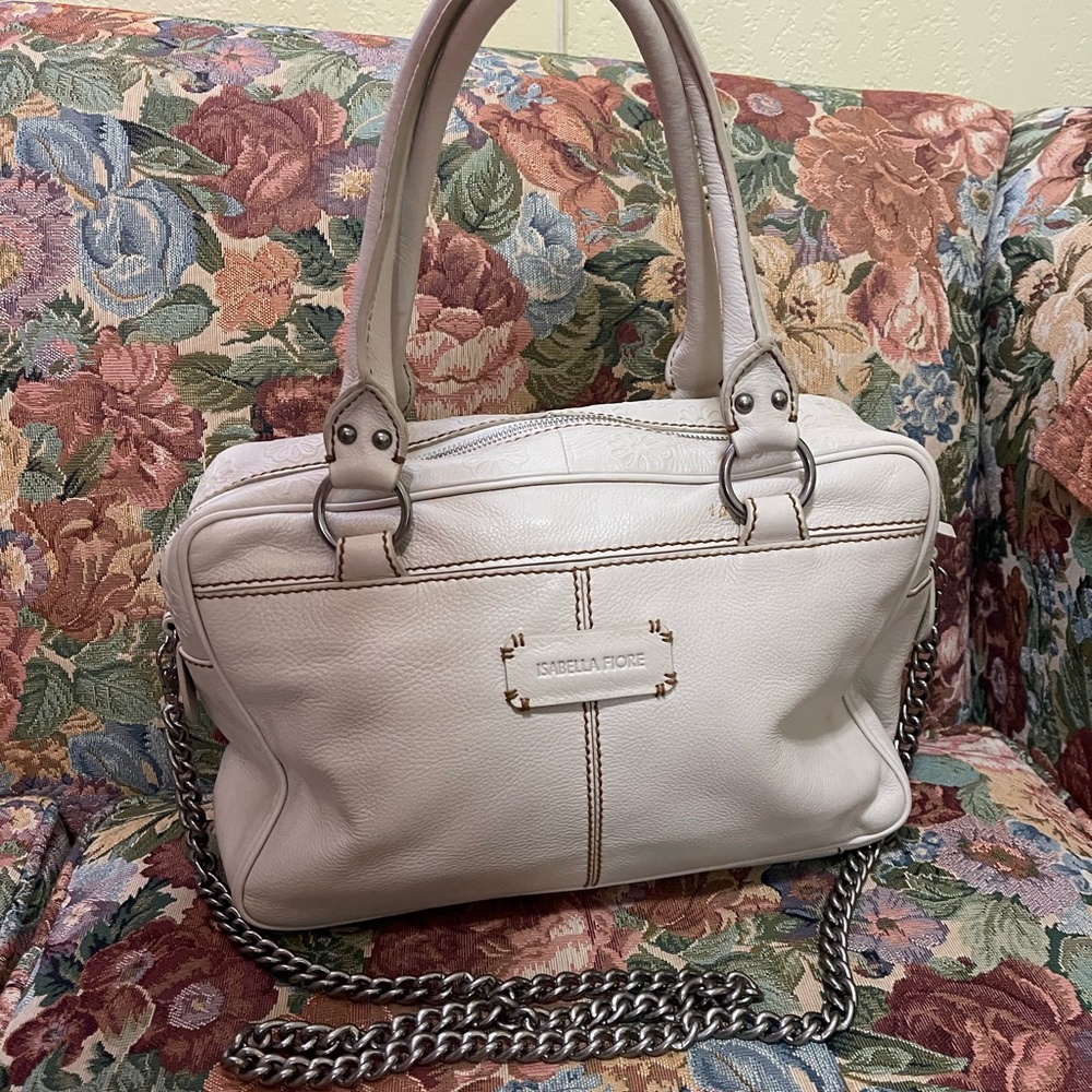 Authentic Leather Isabella Fiore satchel